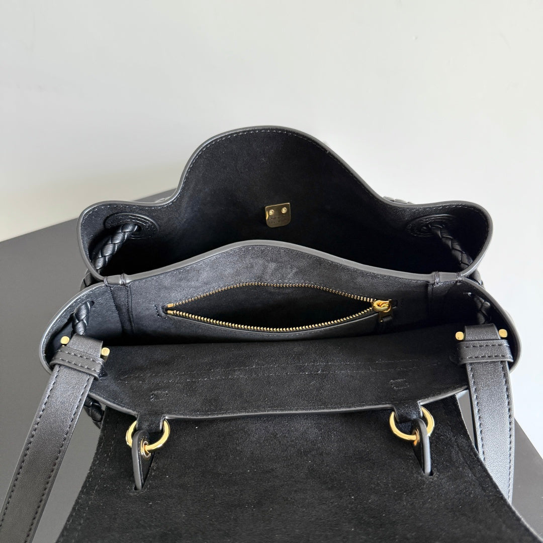 Bottega Veneta 835835 Black Designer Handbag - detail image 9