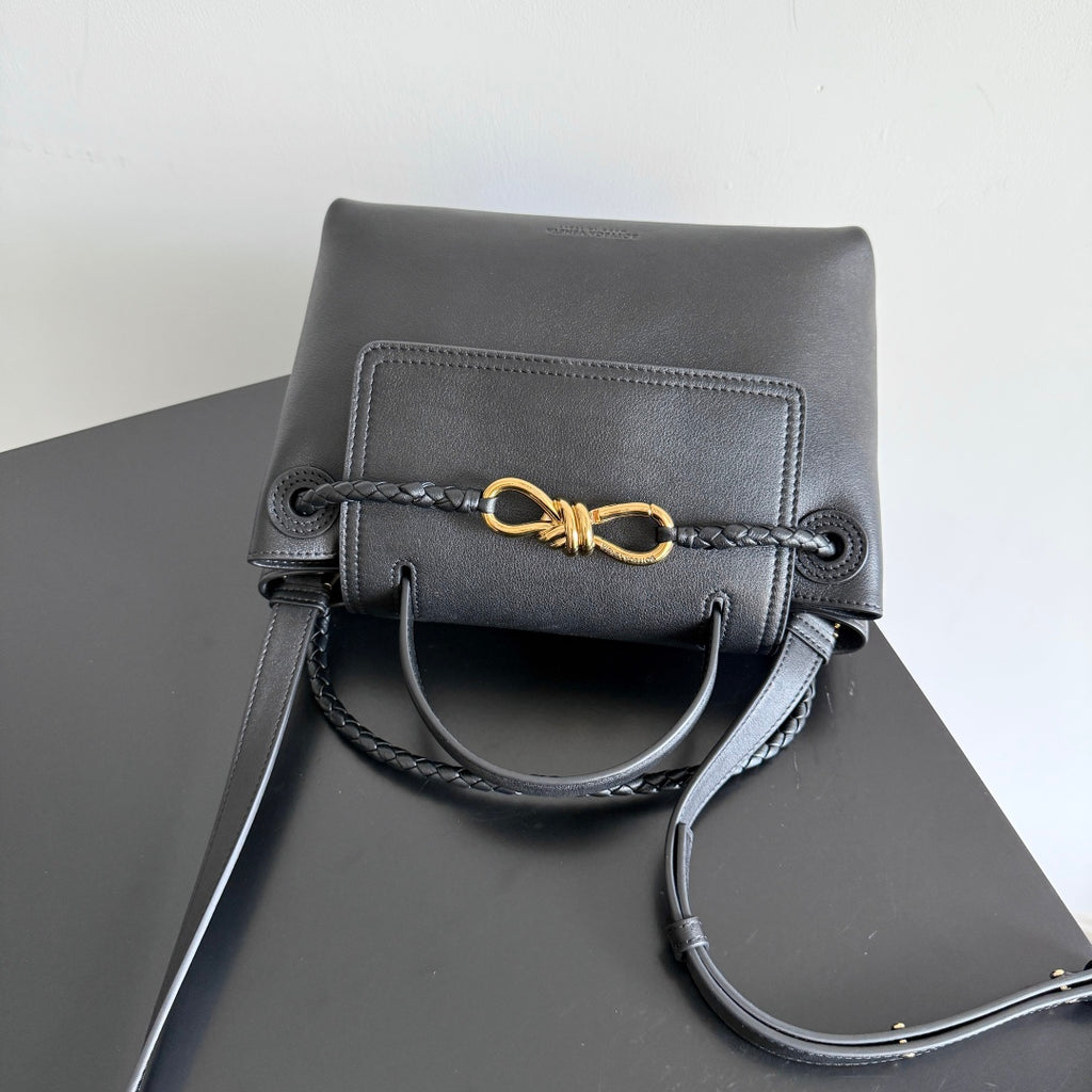 Bottega Veneta 835835 Black Designer Handbag - detail image 7