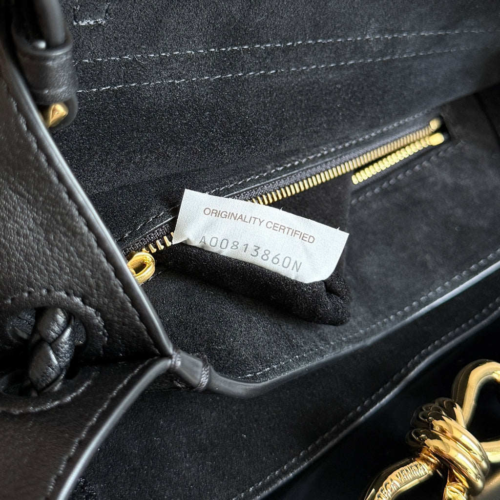 Bottega Veneta 835835 Black Designer Handbag - detail image 8