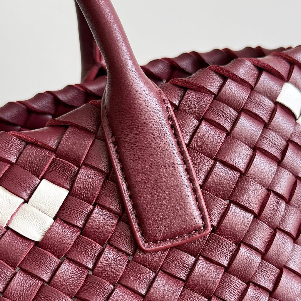 Bottega Veneta 709464 Red Card Holder - detail image 3