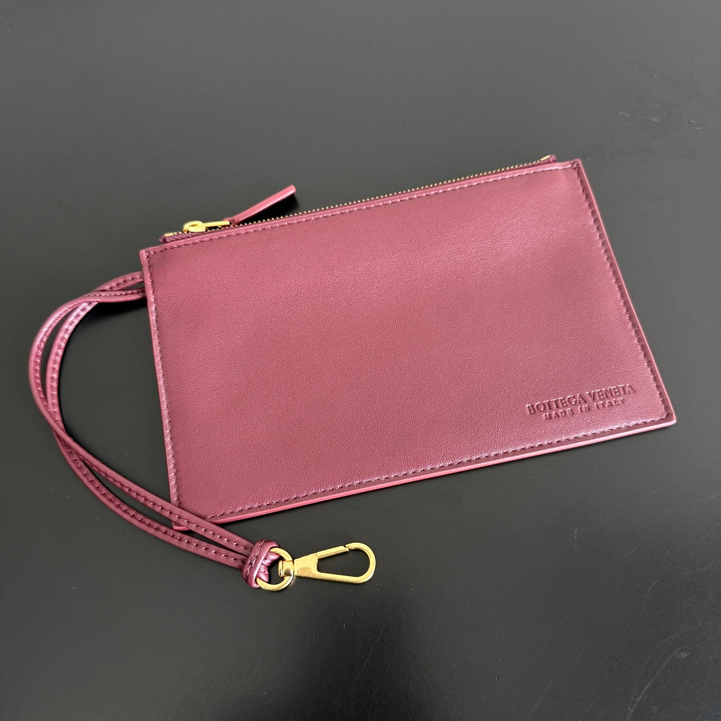 Bottega Veneta 709464 Red Card Holder - detail image 6