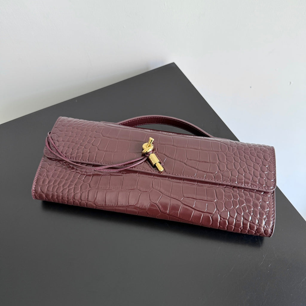 Bottega Veneta 741511 Black & Red Designer Handbag - detail image 6