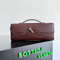 Bottega Veneta 741511 Black & Red Designer Handbag