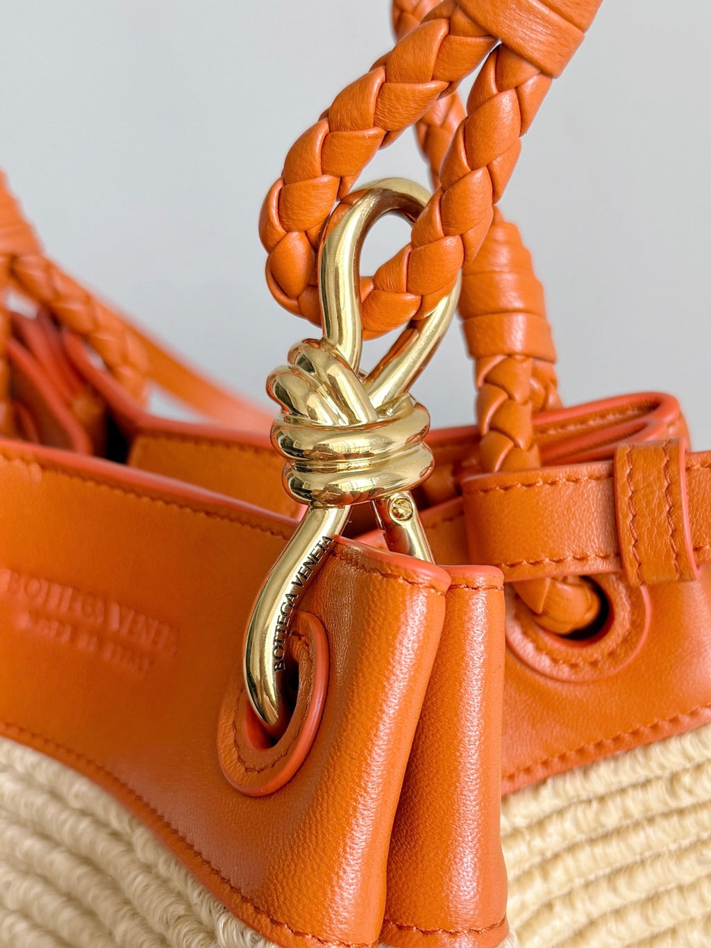 Bottega Veneta 827475 Orange Designer Wallet - detail image 5