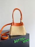 Bottega Veneta 827475 Orange Designer Wallet