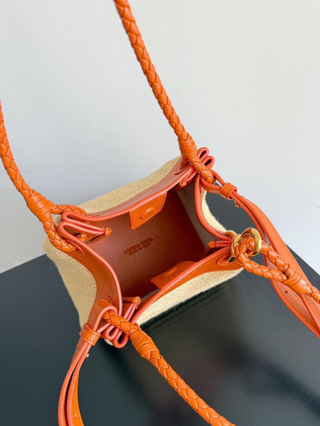 Bottega Veneta 827475 Orange Designer Wallet - detail image 9