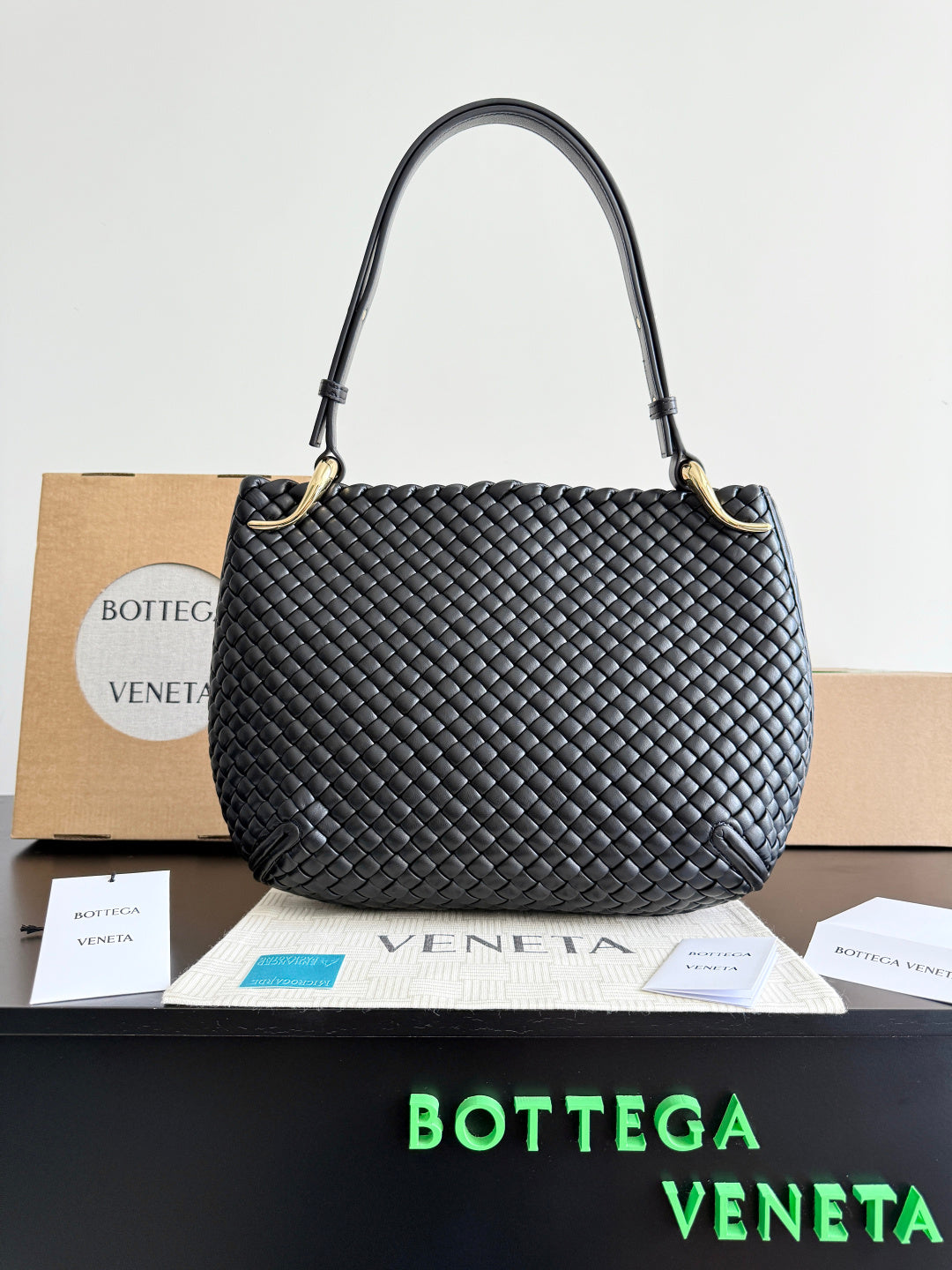 Bottega Veneta Black Designer Apparel Edition 6