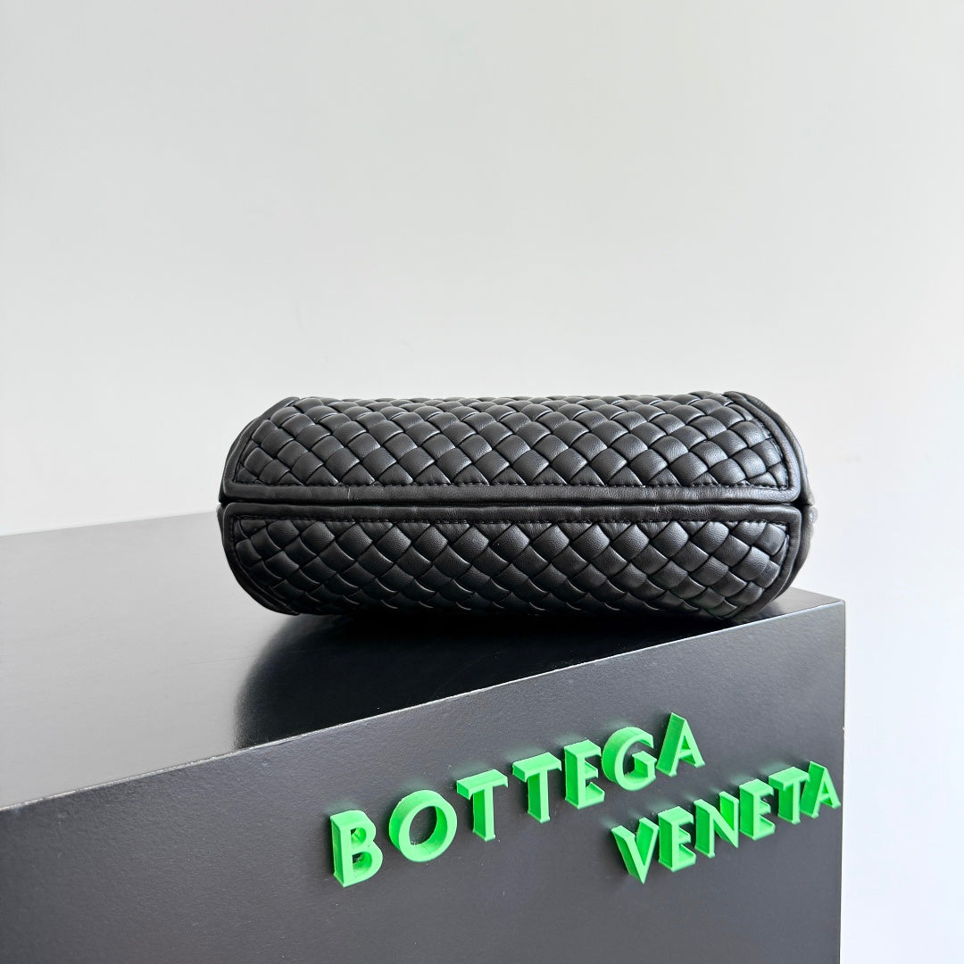 Bottega Veneta 730968 Black Designer Handbag - detail image 2