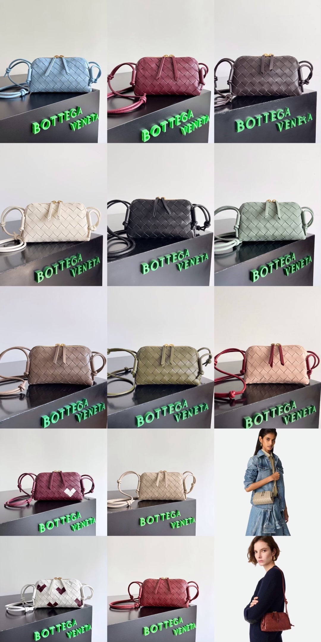 Bottega Veneta Silver Designer Handbag Edition 104
