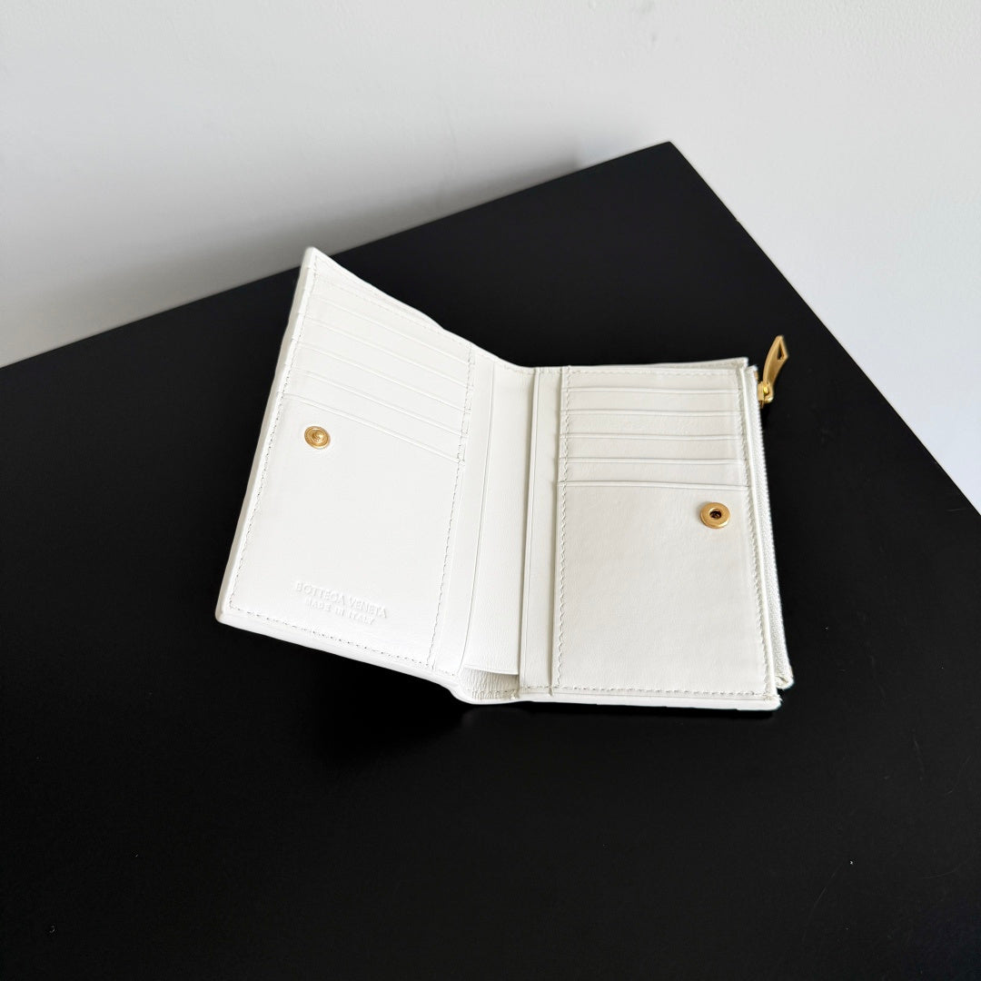Bottega Veneta 667468 Black Coin Purse - detail image 6