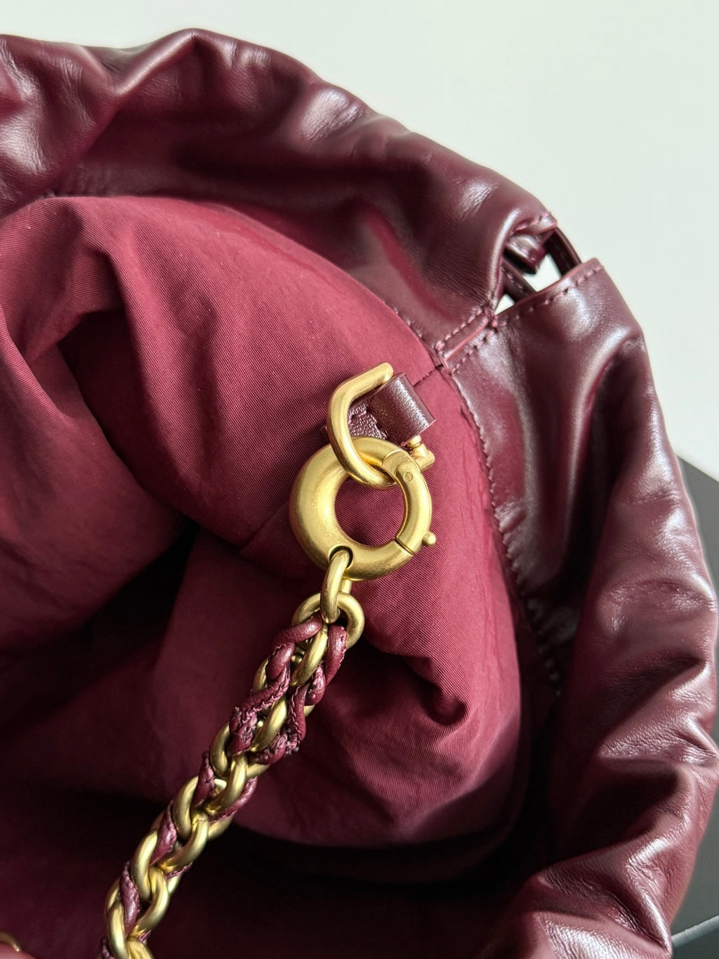 Bottega Veneta 839394 Black Hobo Bag Edition 2 - detail image 6