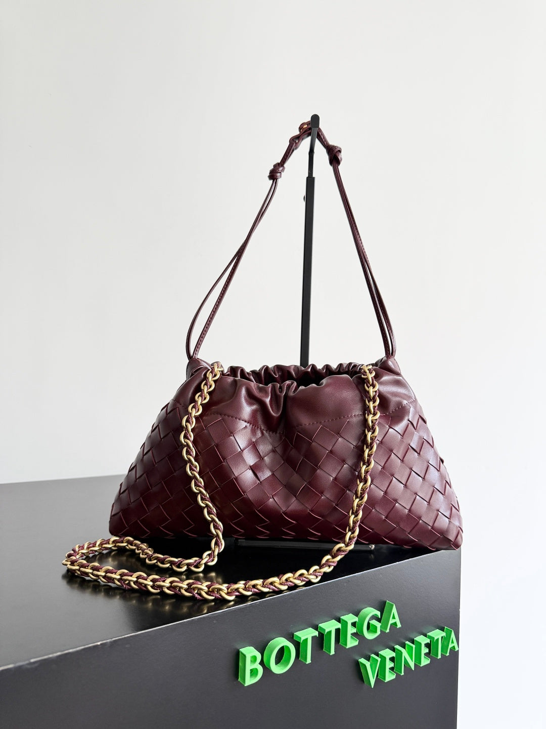 Bottega Veneta 839394 Black Hobo Bag Edition 2 - detail image 3