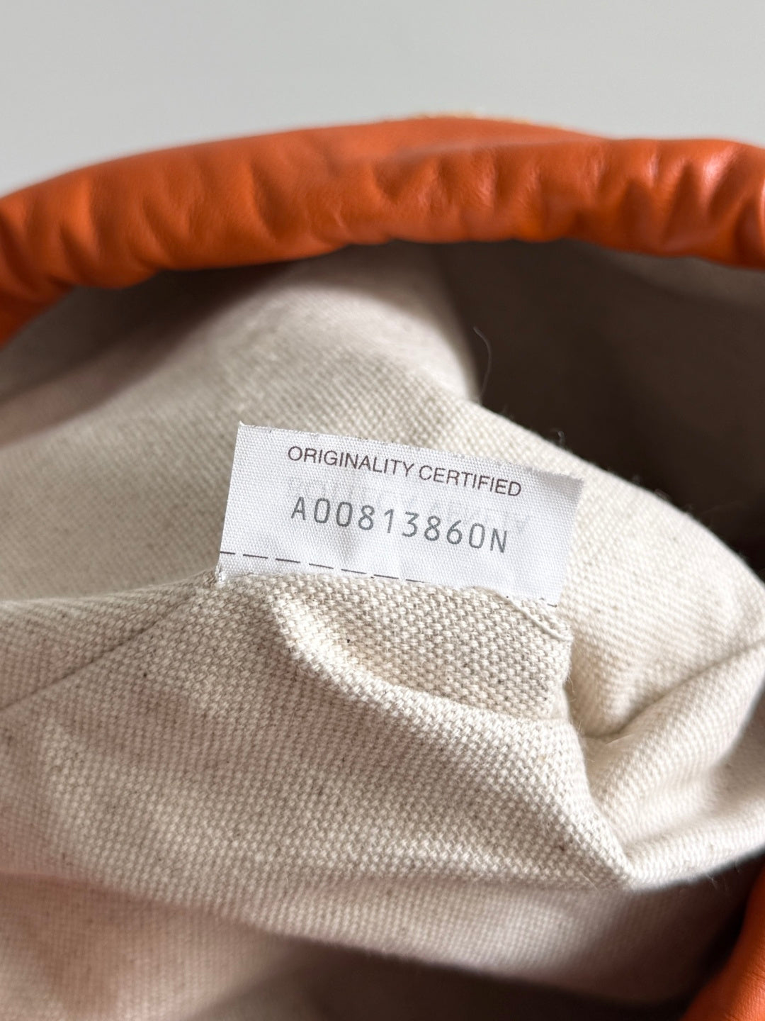 Bottega Veneta 829218 Orange Hobo Bag - detail image 8