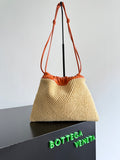 Bottega Veneta 829218 Orange Hobo Bag