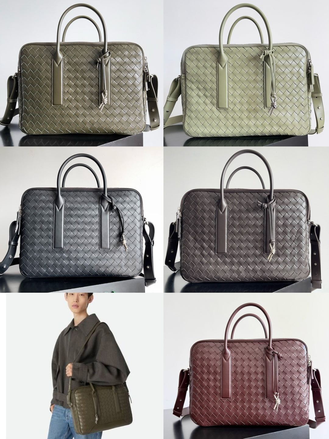 Bottega Veneta Black Designer Handbag Edition 694
