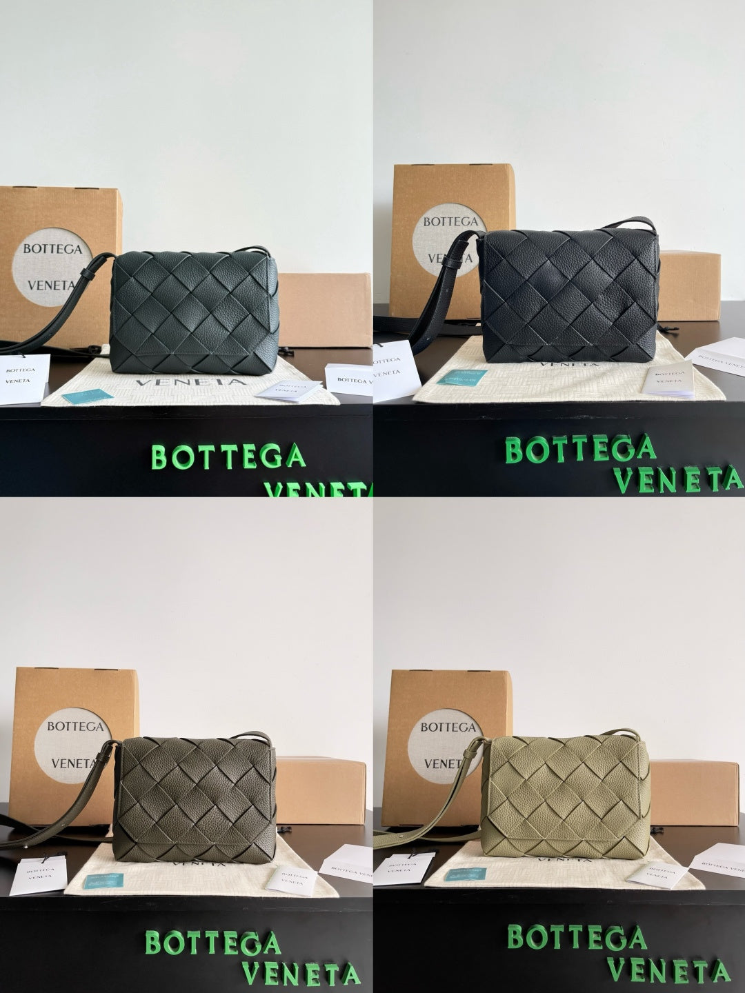 Bottega Veneta Black Designer Handbag Edition 628