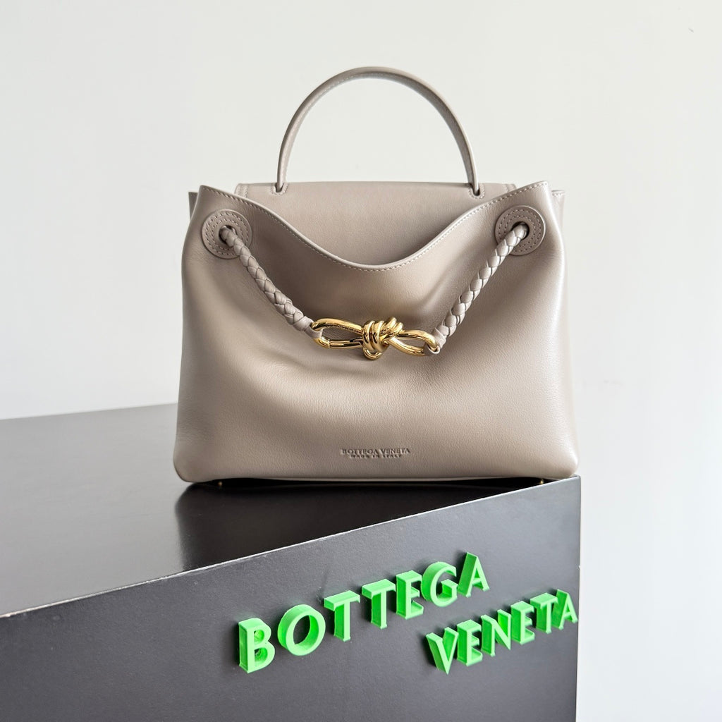 Bottega Veneta Silver Designer Handbag Edition 117