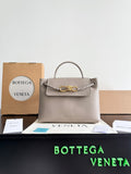 Bottega Veneta Gray & Black Designer Handbag Edition 8