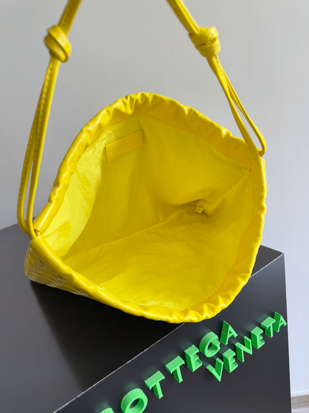Bottega Veneta 796728 Yellow Hobo Bag - detail image 9