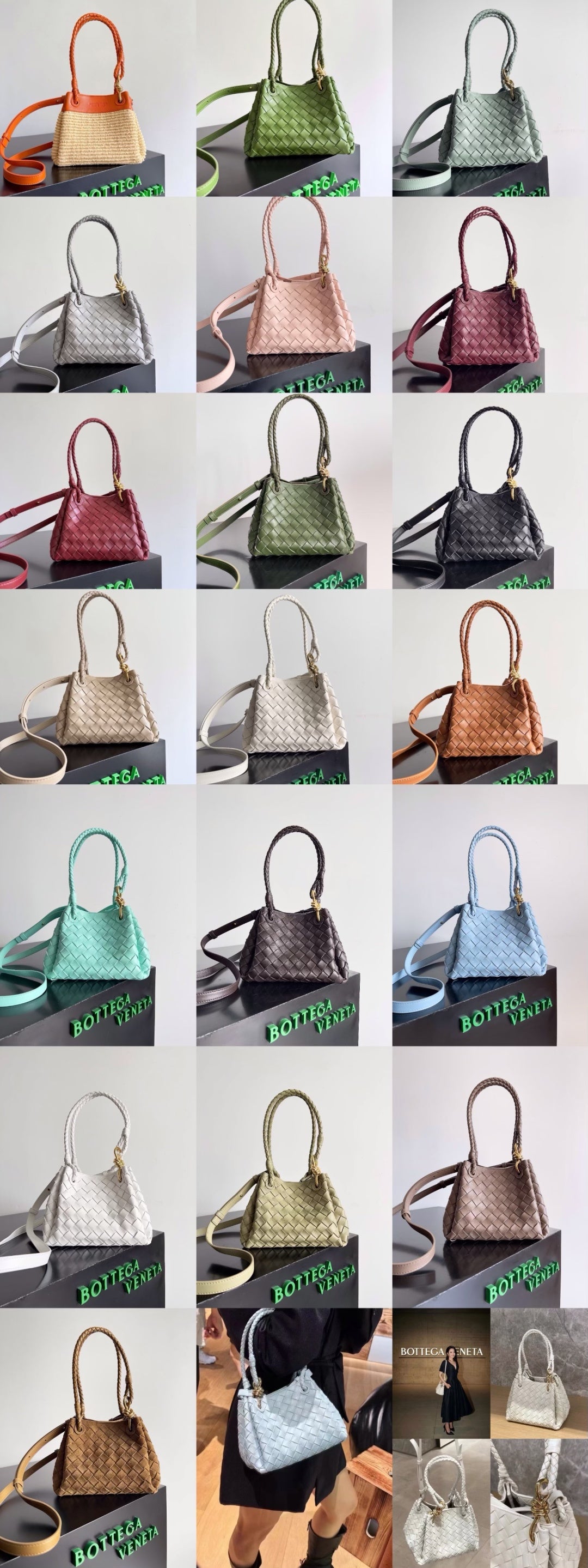 Bottega Veneta Silver Designer Handbag Edition 113