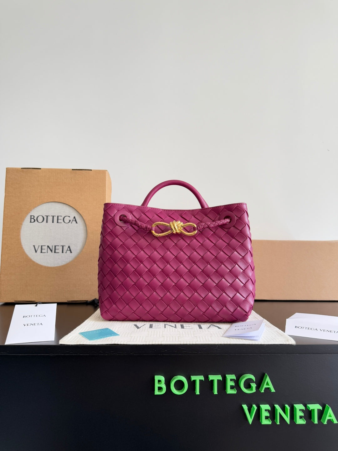 Bottega Veneta Black & Purple Designer Handbag Edition 3