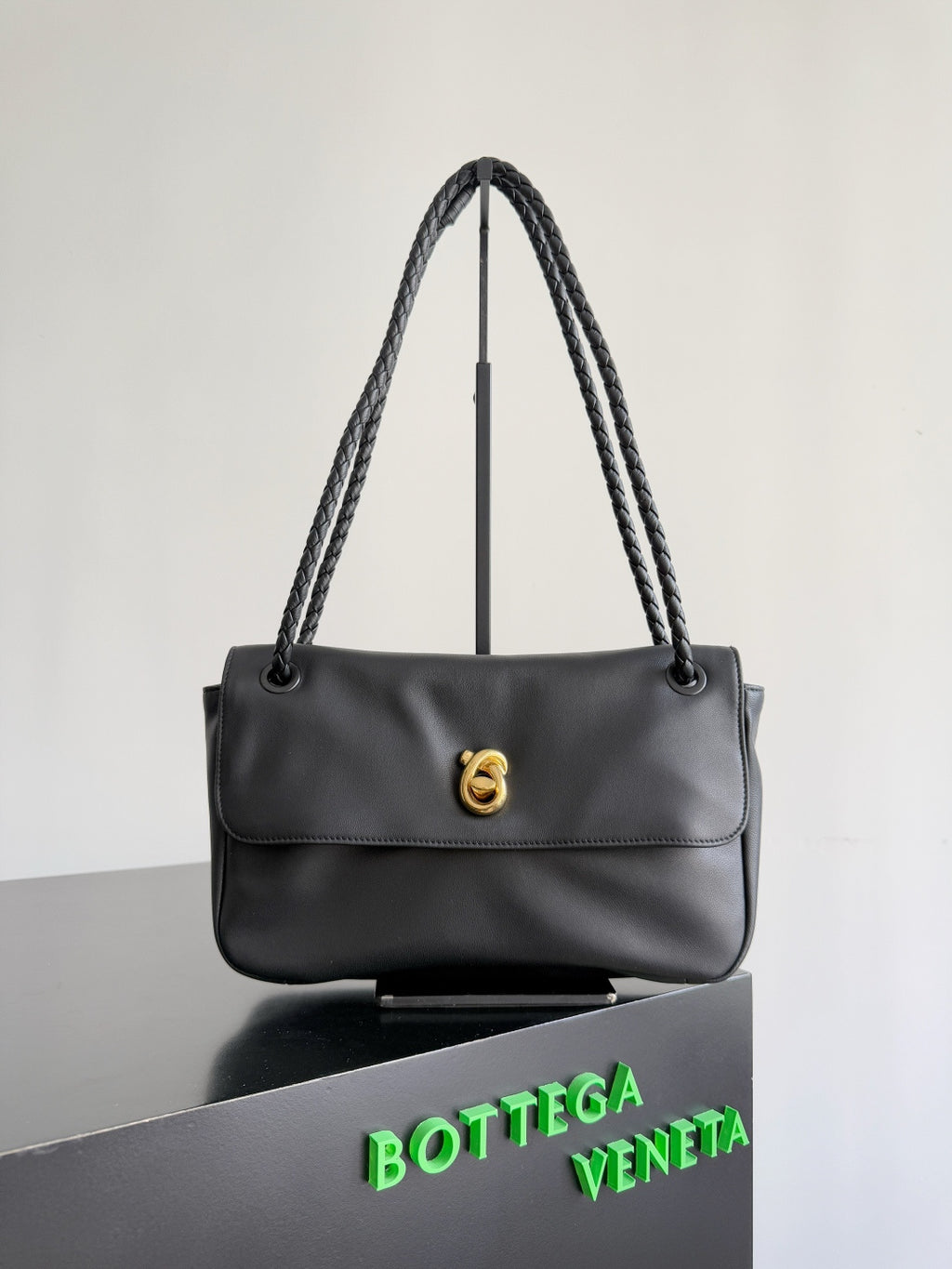 Bottega Veneta 836296 Black Designer Handbag