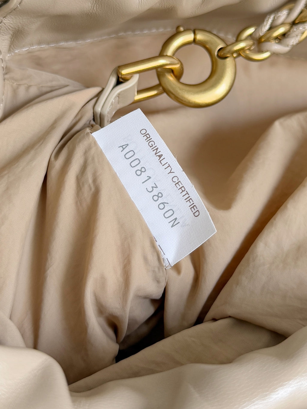 Bottega Veneta 839394 Silver Hobo Bag - detail image 8