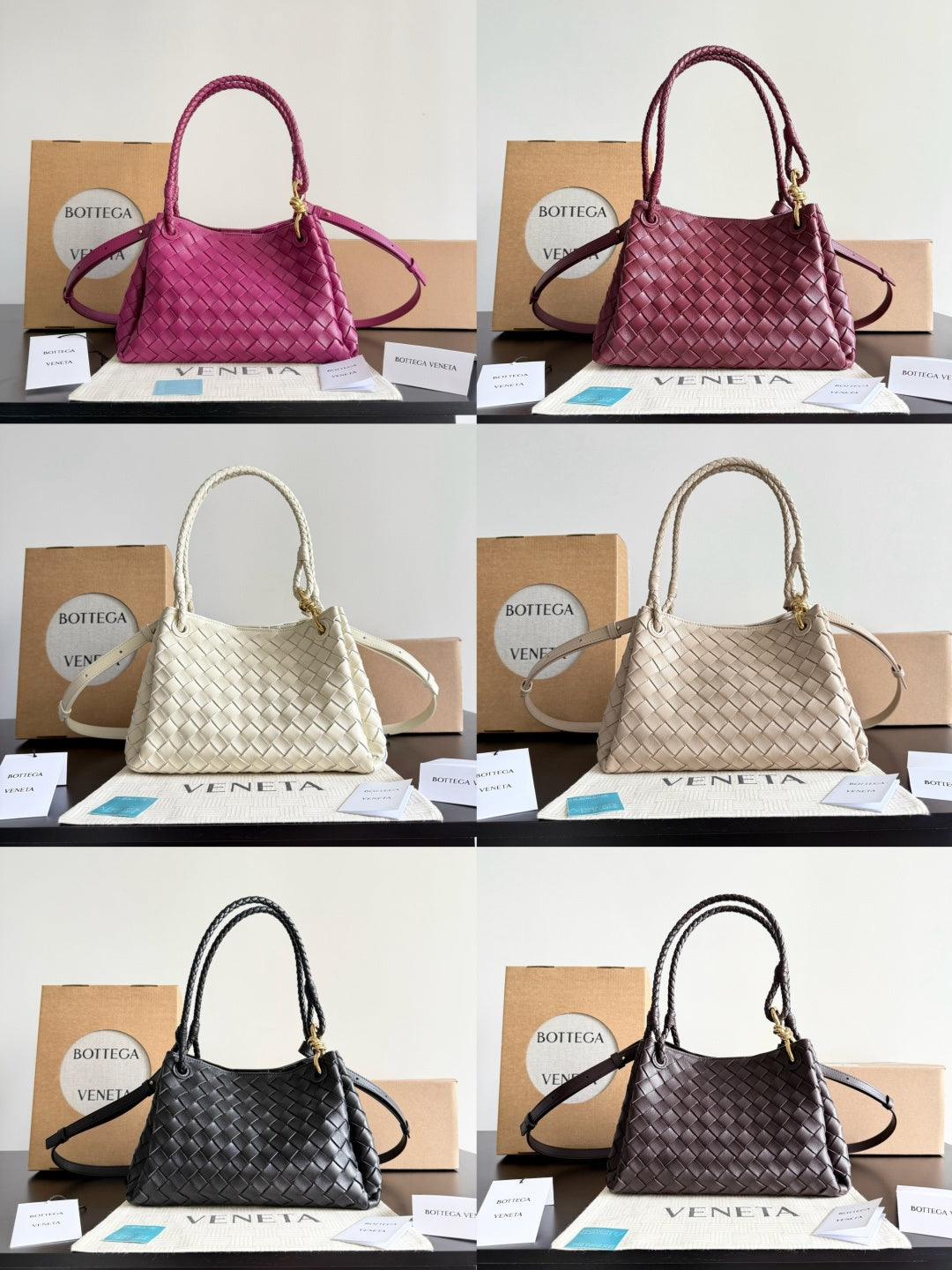 Bottega Veneta Black Designer Handbag Edition 678