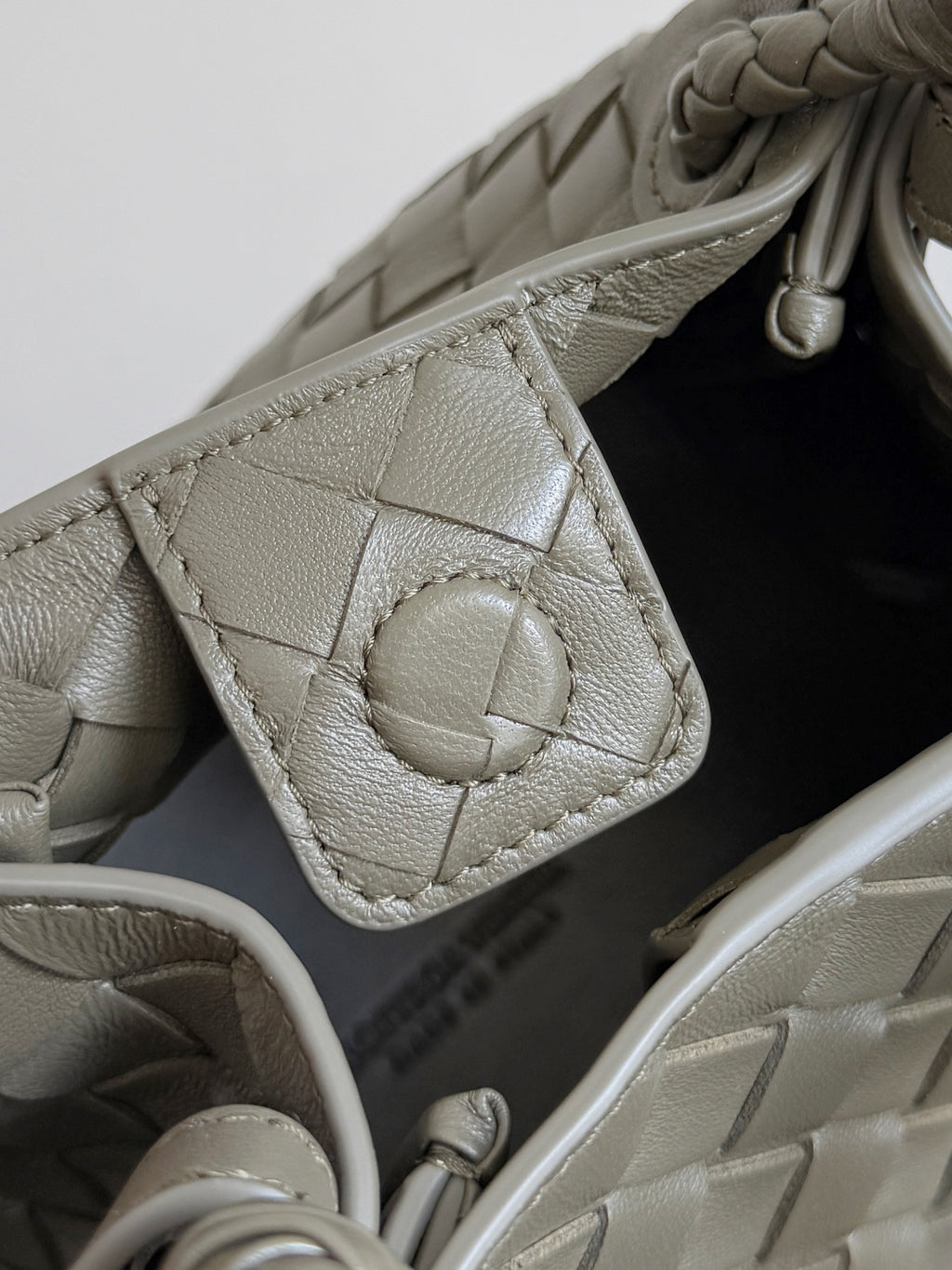 Bottega Veneta 796569 Silver Designer Handbag - detail image 7