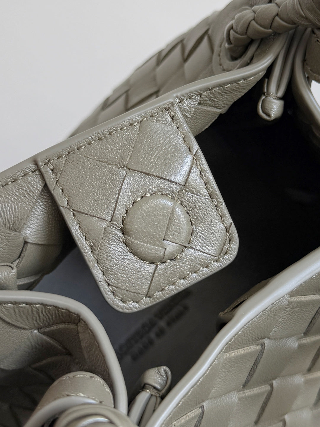 Bottega Veneta 796569 Silver Designer Handbag - detail image 7