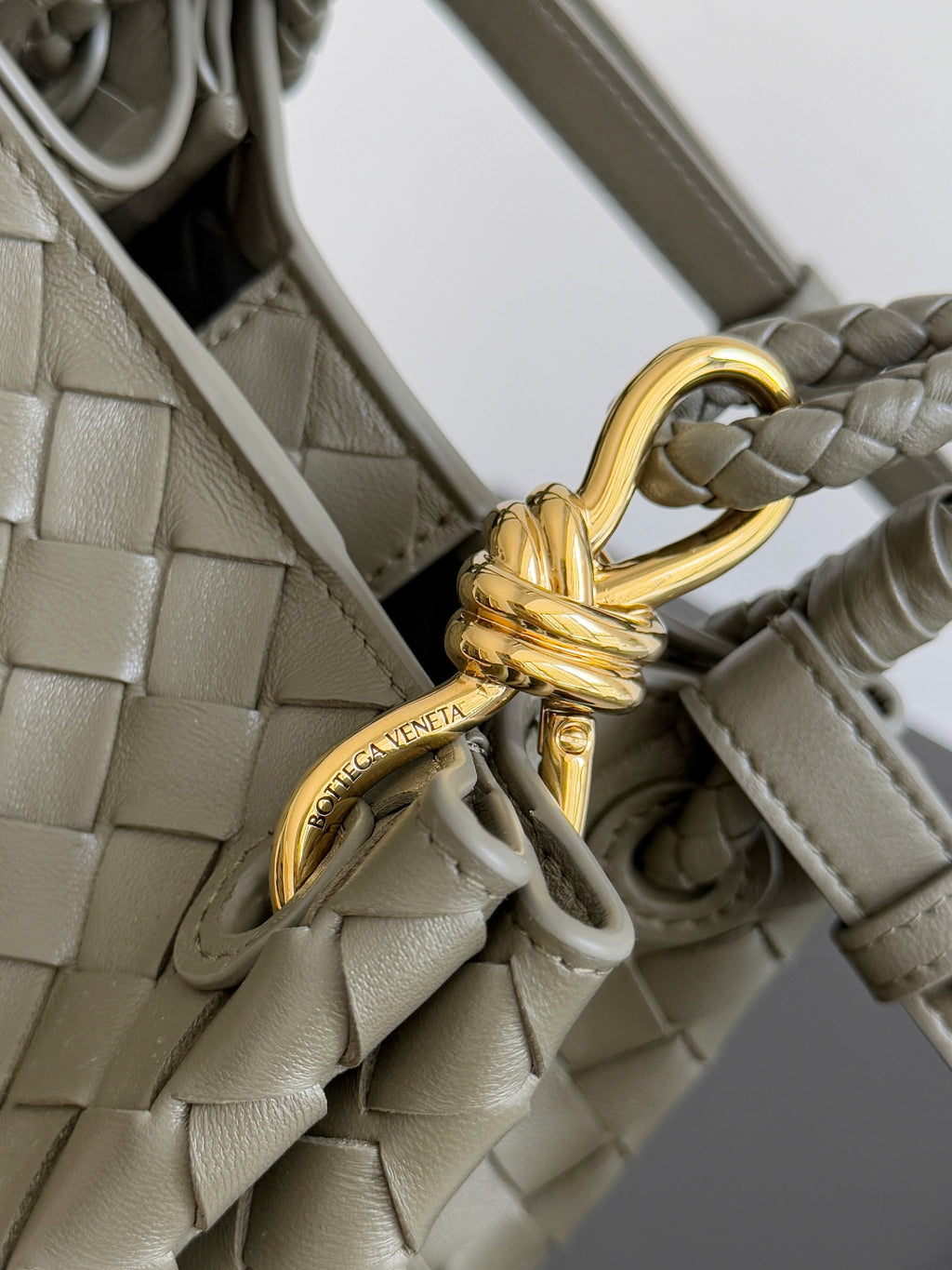 Bottega Veneta 796569 Silver Designer Handbag - detail image 4
