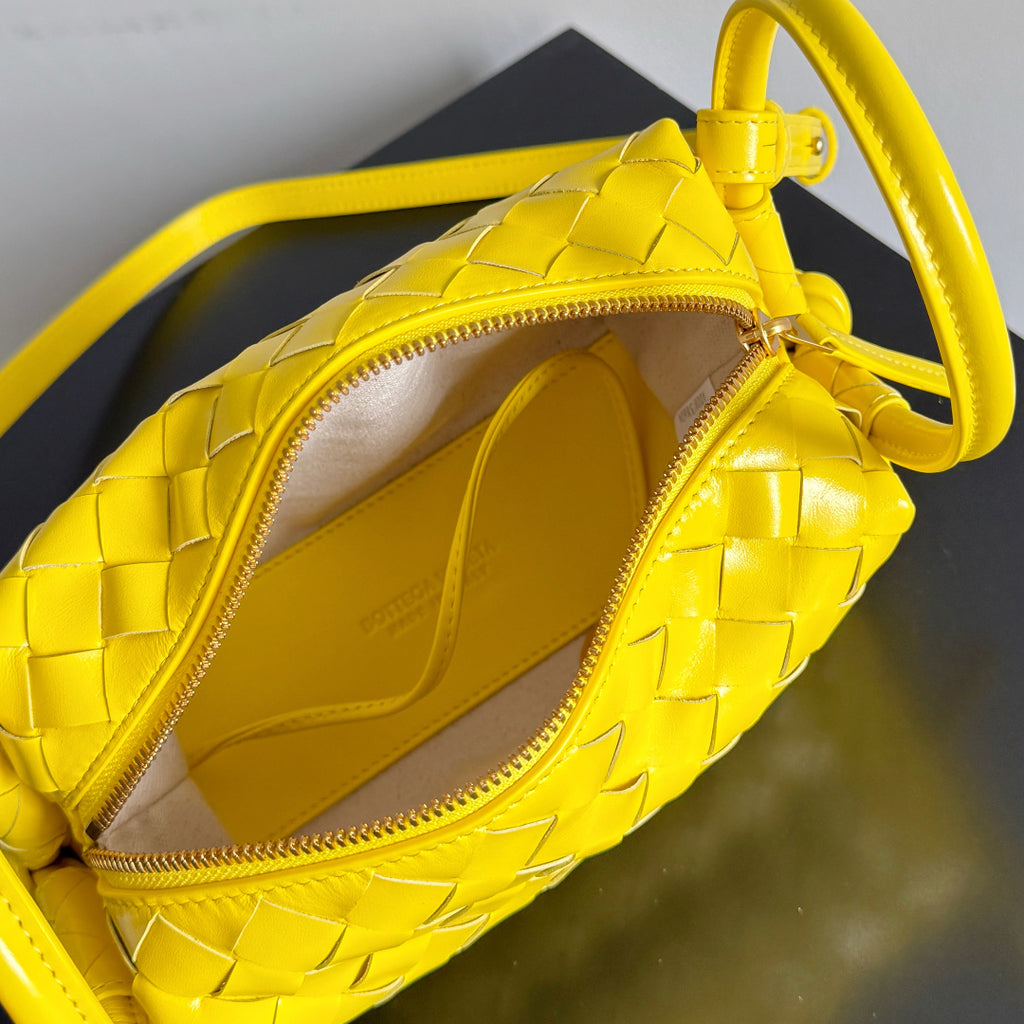 Bottega Veneta 796615 Yellow Designer Handbag - detail image 9
