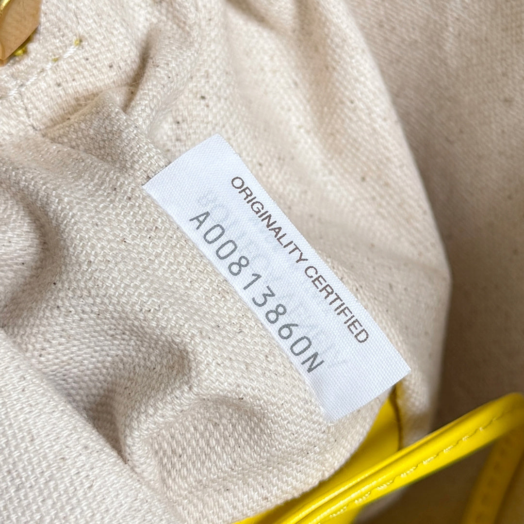 Bottega Veneta 796615 Yellow Designer Handbag - detail image 7