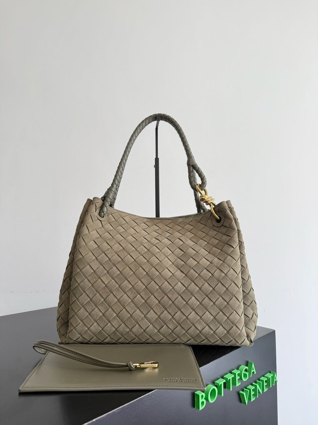 Bottega Veneta 796571 Brown Designer Handbag