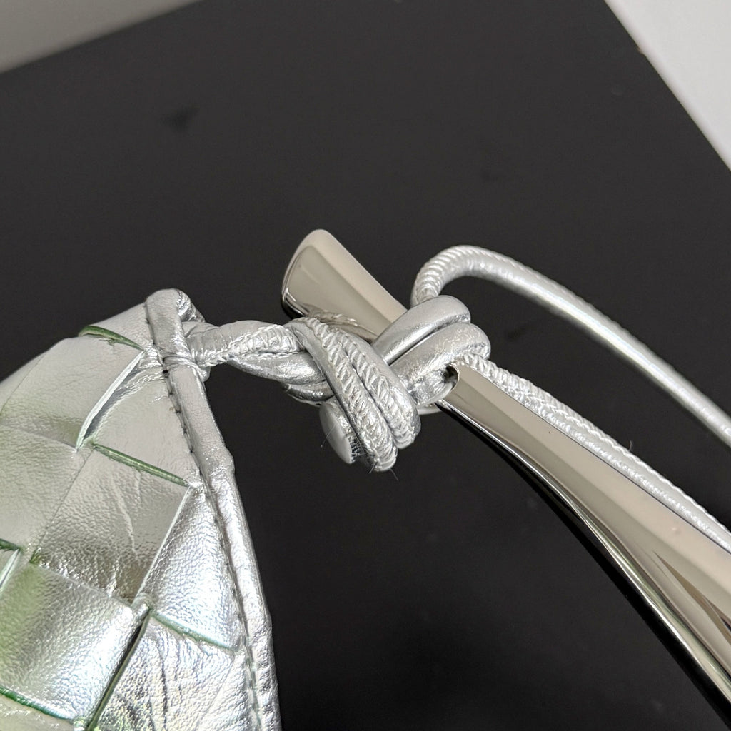 Bottega Veneta 744267 Black & Green Mini Bag - detail image 6