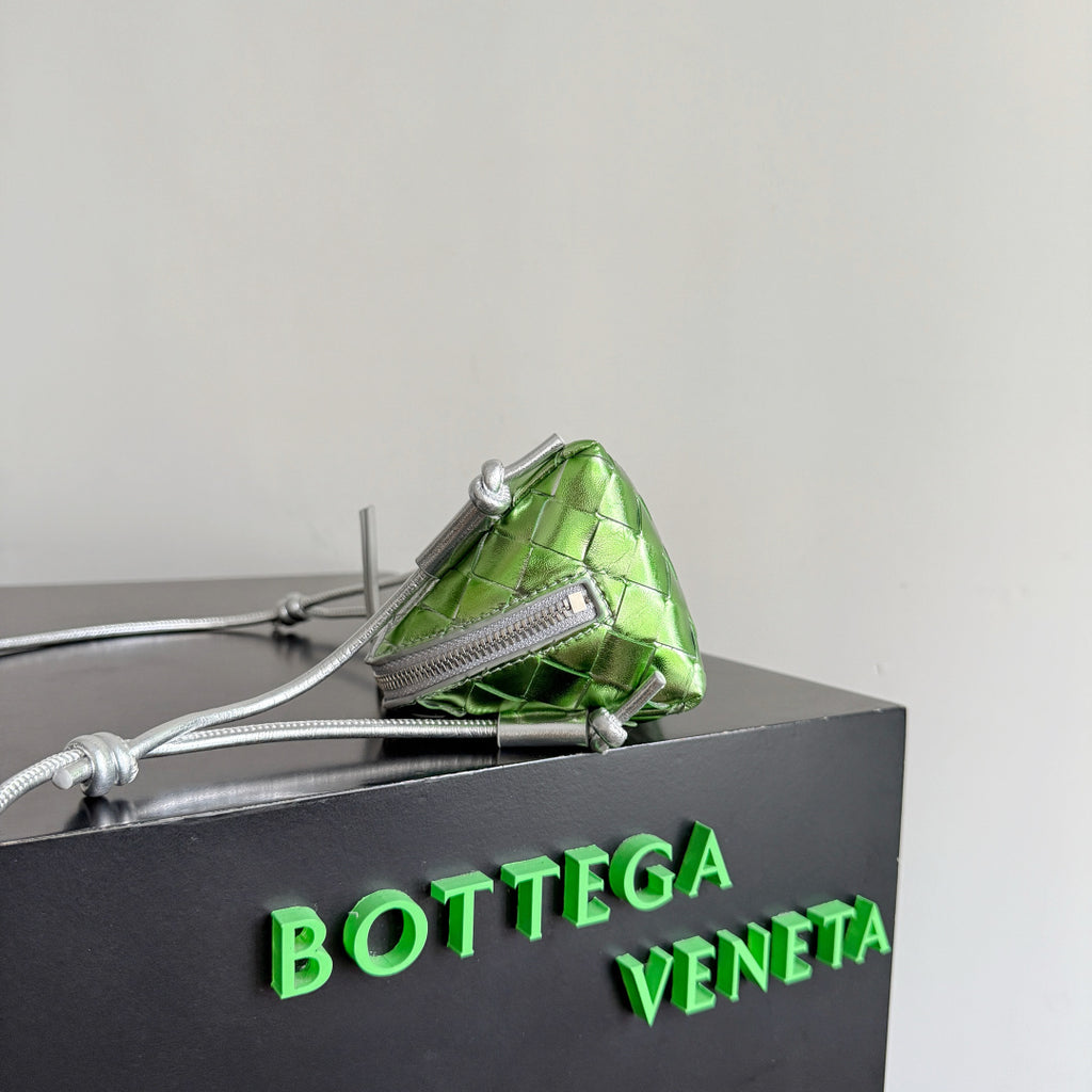 Bottega Veneta 794258 Green Pouch Bag - detail image 2