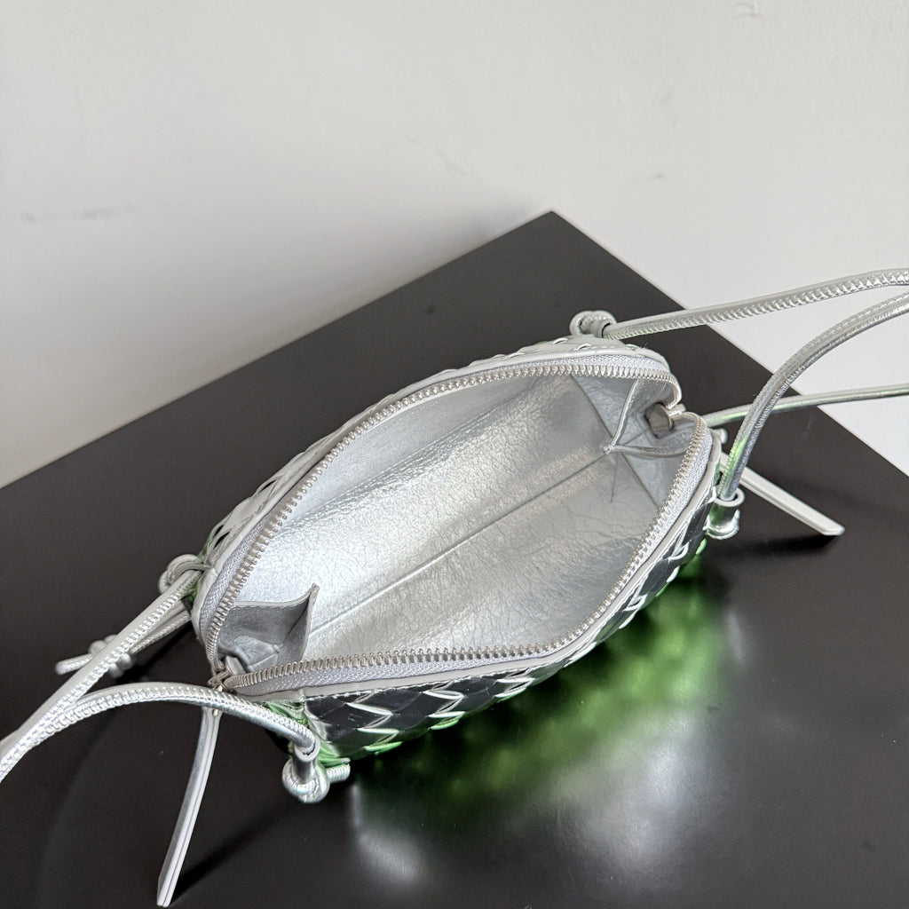 Bottega Veneta 794258 Green Pouch Bag - detail image 9