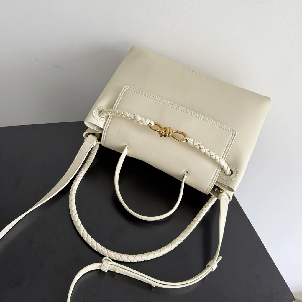 Bottega Veneta 817231 Silver Designer Handbag - detail image 7