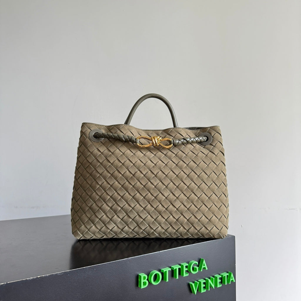 Bottega Veneta 743572 Silver Designer Handbag