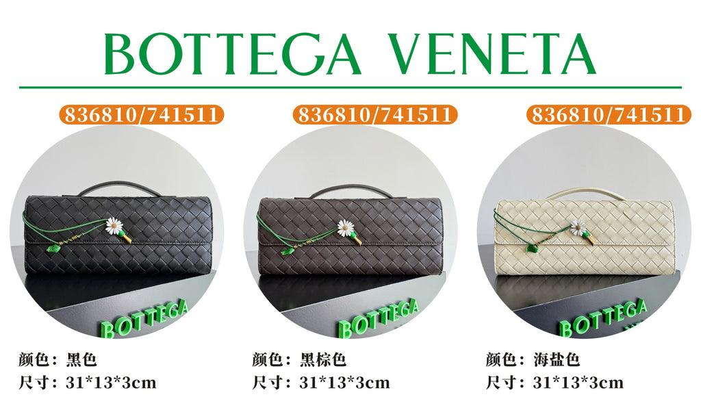 Bottega Veneta Black Designer Handbag Edition 575
