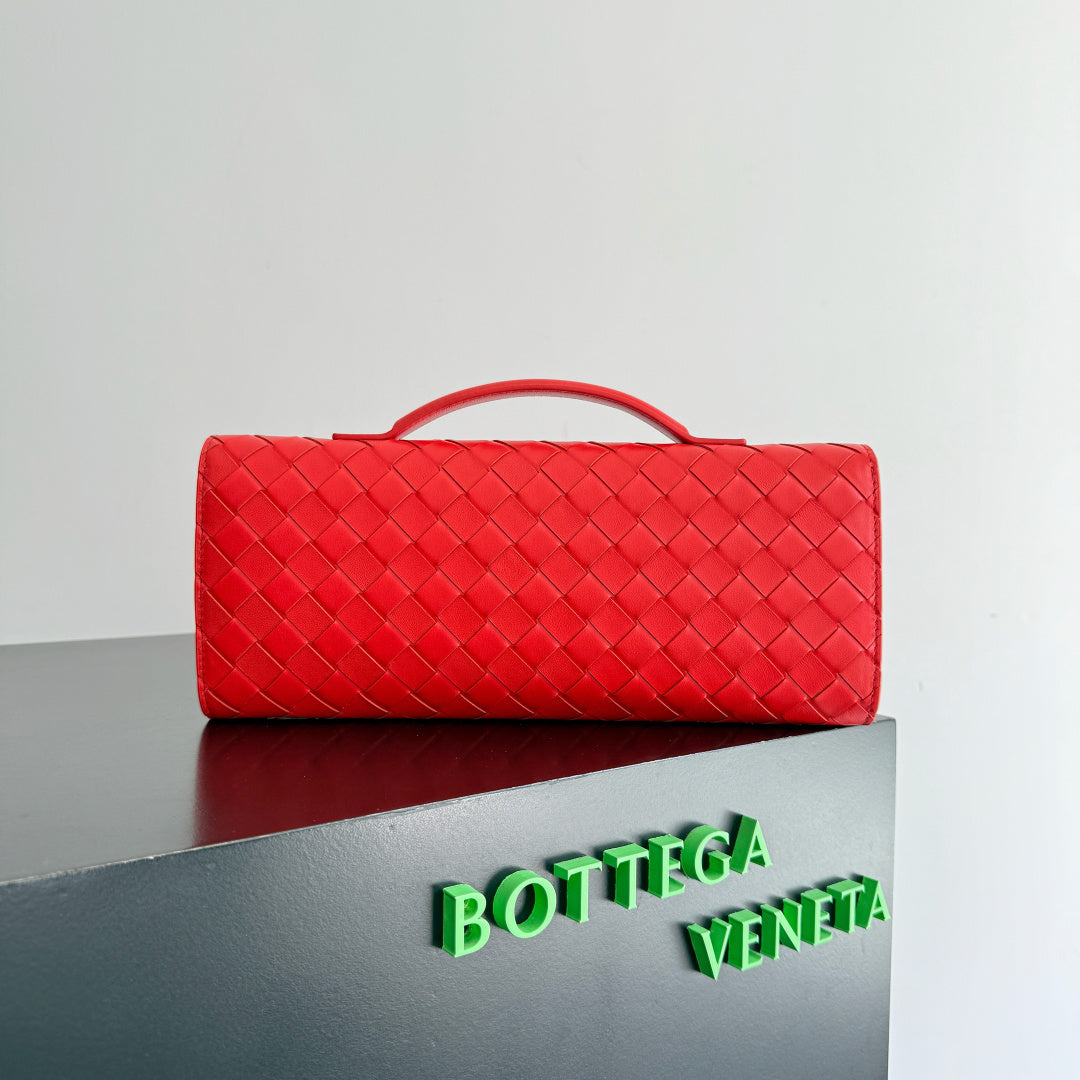 Bottega Veneta 741511 Red Designer Handbag - detail image 2