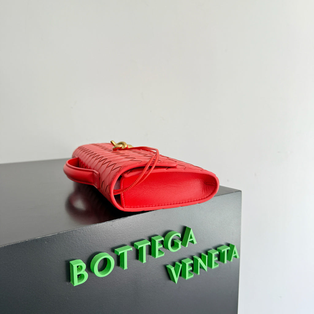 Bottega Veneta 741511 Red Designer Handbag - detail image 3