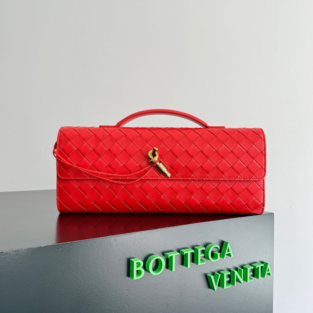 Bottega Veneta 741511 Red Designer Handbag