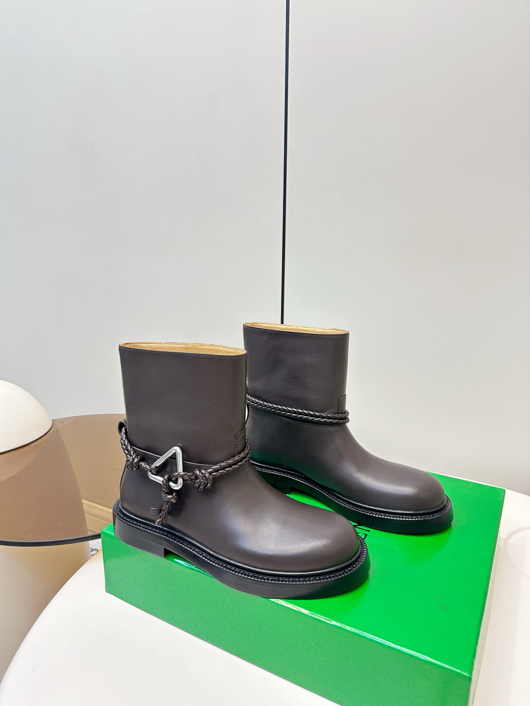 Bottega Veneta 40.41.42 Green Boots EU 35-40 - detail image 2