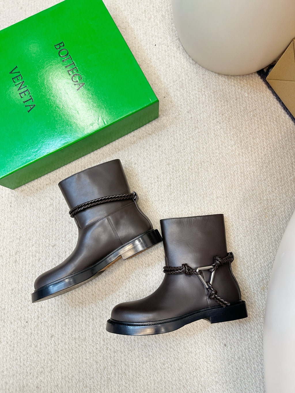 Bottega Veneta 40.41.42 Green Boots EU 35-40 - detail image 8