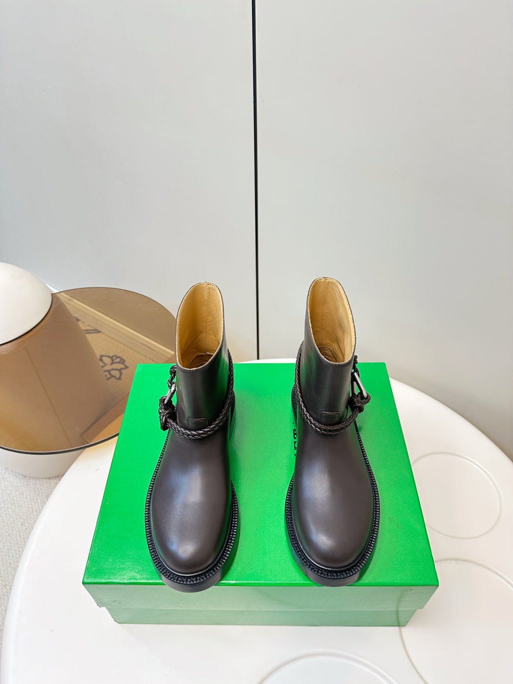 Bottega Veneta 40.41.42 Green Boots EU 35-40