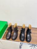Bottega Veneta Black & Rose Gold Designer Shoes EU 35-40