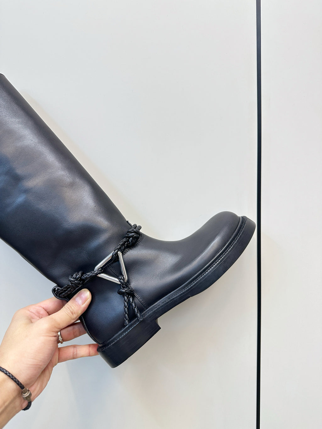 Bottega Veneta 40.41.42 Black & Green Boots EU 35-40 - detail image 7