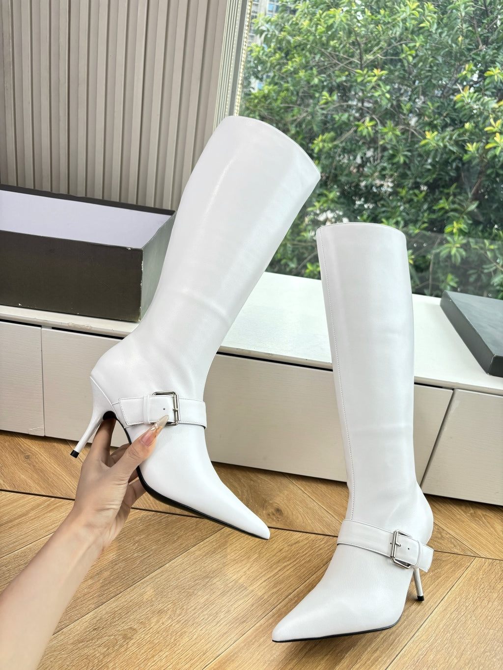 Balenciaga Gray Boots EU 35-39 - detail image 7