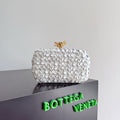 Bottega Veneta 717622 Silver Designer Handbag